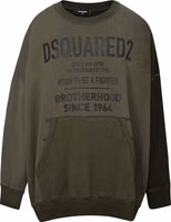 Green Cotton Sweatshirt 1