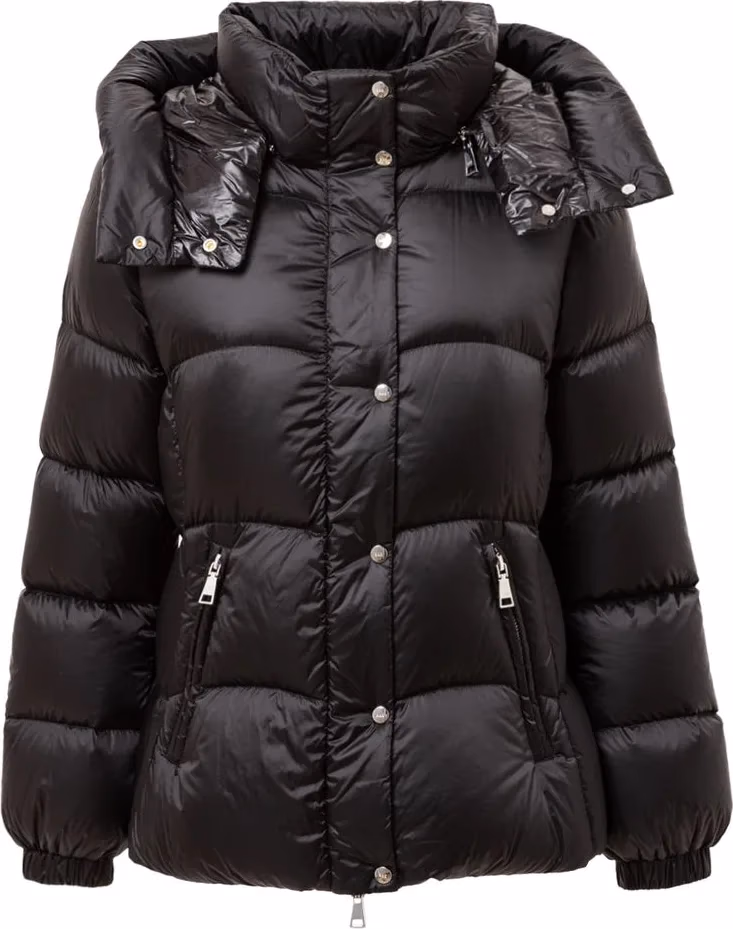 Black Polyamide Coat