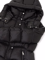 Black Polyamide Coat 4