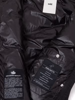 Black Polyamide Coat 5