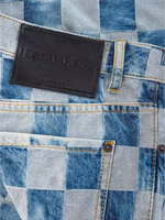 Blue Cotton Relaxed Fit Jeans 4