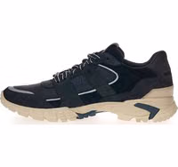 Black Suede Leather Athletic Sneakers 2
