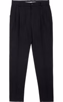 Black Polyester Dress Pants 1