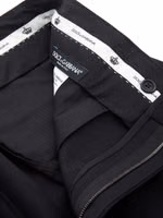 Black Polyester Dress Pants 3