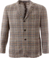 Multicolor Linen Blazer 1