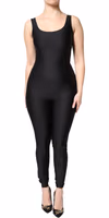 Black Sleeveless Bodycon Women Jumpsuit Dress 1