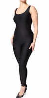 Black Sleeveless Bodycon Women Jumpsuit Dress 2