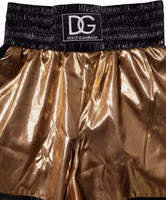 Metallic Gold High Waist Women Hotpants Short 4