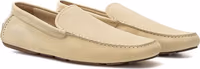 Beige Leather Moccassin 3