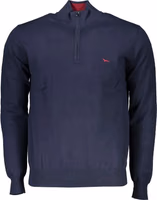 Blue Cotton Men's Sweater 1