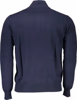 Blue Cotton Men's Sweater 2