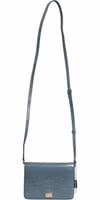 Green Exotic Leather DG Plaque Crossbody Mini Bag 1