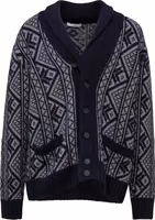 Bicolor Cashmere Cardigan 1