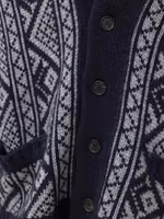 Bicolor Cashmere Cardigan 3