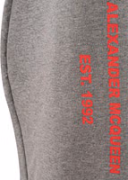 Gray Cotton Athletic Pants 4