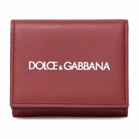 Red Calfskin Wallet 1