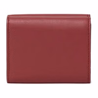 Red Calfskin Wallet 2