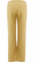 Gold Cotton Casual Pants 2
