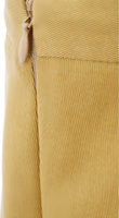 Gold Cotton Casual Pants 5