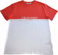 White Polyester Men T-Shirt 1