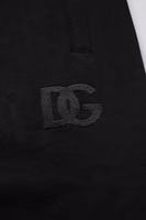 Black Cotton Mid Waist Jogger Sweatpants Pants 5