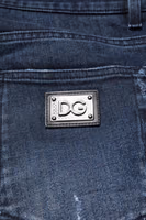 Blue Cotton Stretch Skinny Men Denim Jeans 5