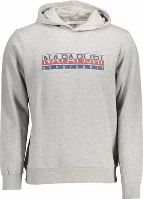Grigio Cotton Men Sweatshirt