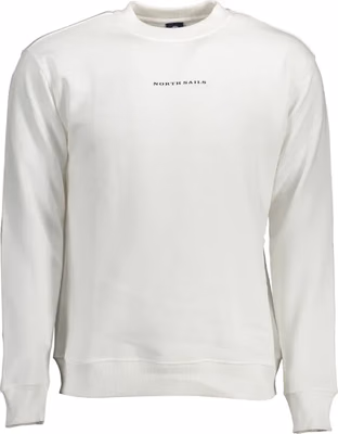 Bianco Cotton Men Sweatshirt