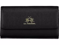 Black Polyethylene Women Wallet 1