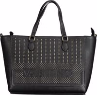 Black Polyurethane Women Handbag 1