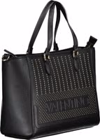 Black Polyurethane Women Handbag 3