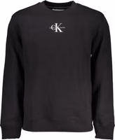 Black Cotton Men's Sweatshirt 1