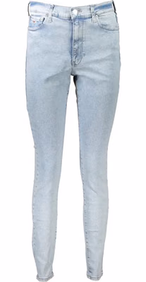 Azzurro Cotton Women Jeans