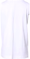 White Cotton Sleeveless Crew Neck T-shirt 3