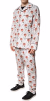 Multicolor Floral Print Cotton Pajama Set Sleepwear 2