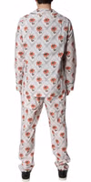 Multicolor Floral Print Cotton Pajama Set Sleepwear 3