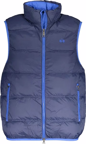 Blu Polyamide Men's Vest