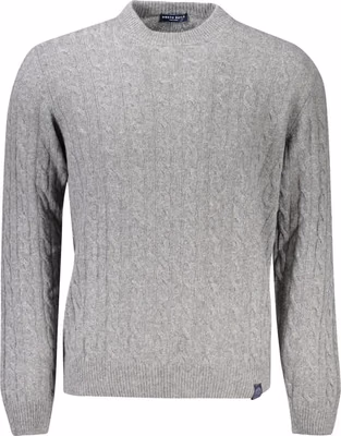 Gray Wool Men's Sweater