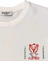 White Cotton Men T-Shirt 3