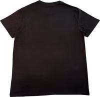 Black Cotton Men T-Shirt 2