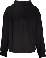 Black Cotton Women Sweatshirt 2