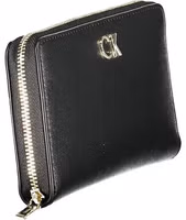 Black Polyethylene Women Wallet 3