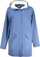 Blu Polyester Women's Parka 1
