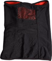 Black Nylon Knitted Neck Warmer Balaclava Scarf 1