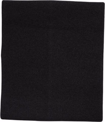Black Cashmere Knitted Neck Warmer Foulard Scarf