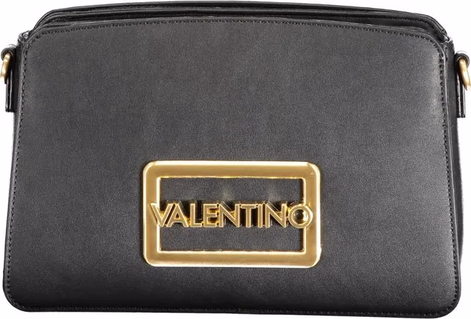 Nero Polyurethane Women's Bag With Adjustable Shoulder Strap
