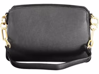 Nero Polyurethane Women's Bag With Adjustable Shoulder Strap 3