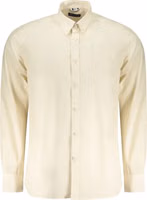 Beige Cotton Men Shirt 1
