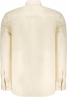 Beige Cotton Men Shirt 2
