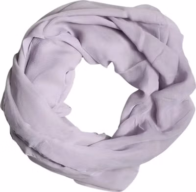 Purple Silk Rectangle Wrap Shawl Scarf